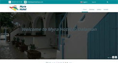 Desktop Screenshot of dalyanhotelmyra.com